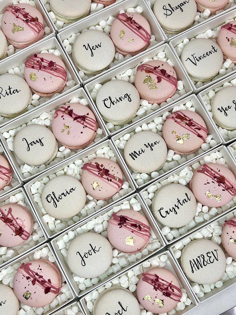 2 Piece Macarons Gift Box