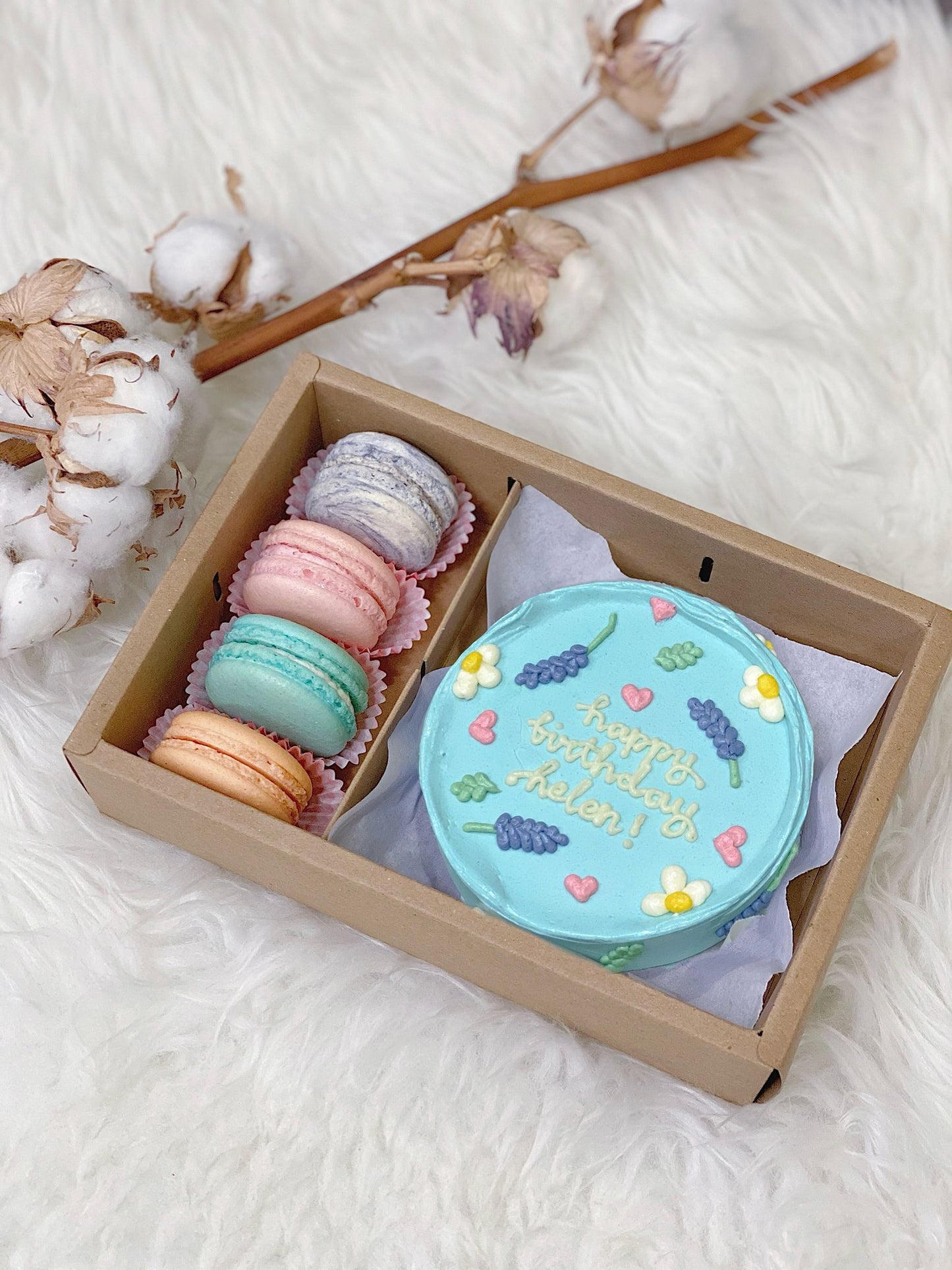 Summer Meadow Bento Cake