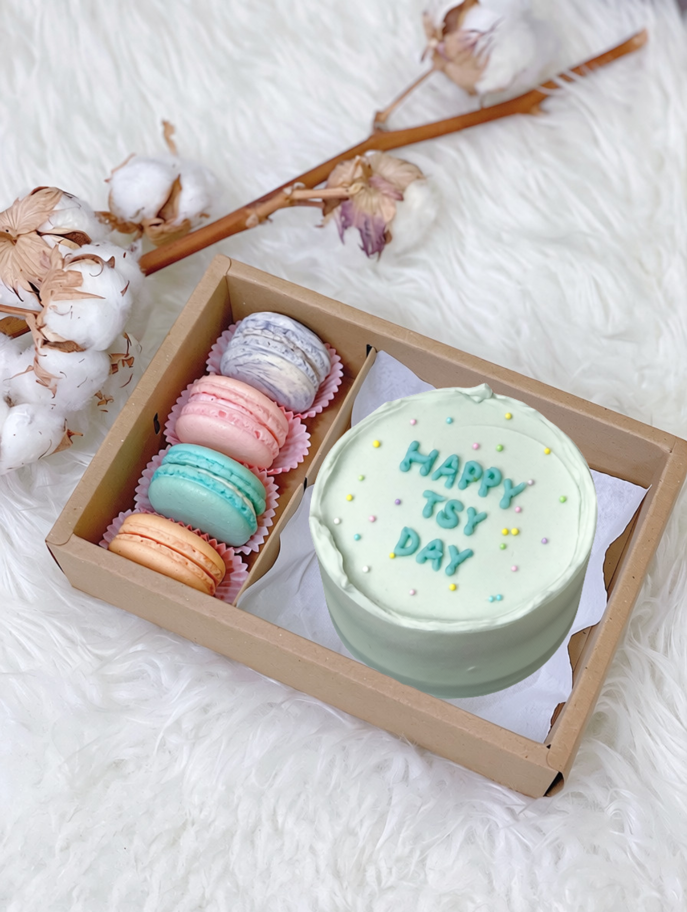 Poppy Bento Cake