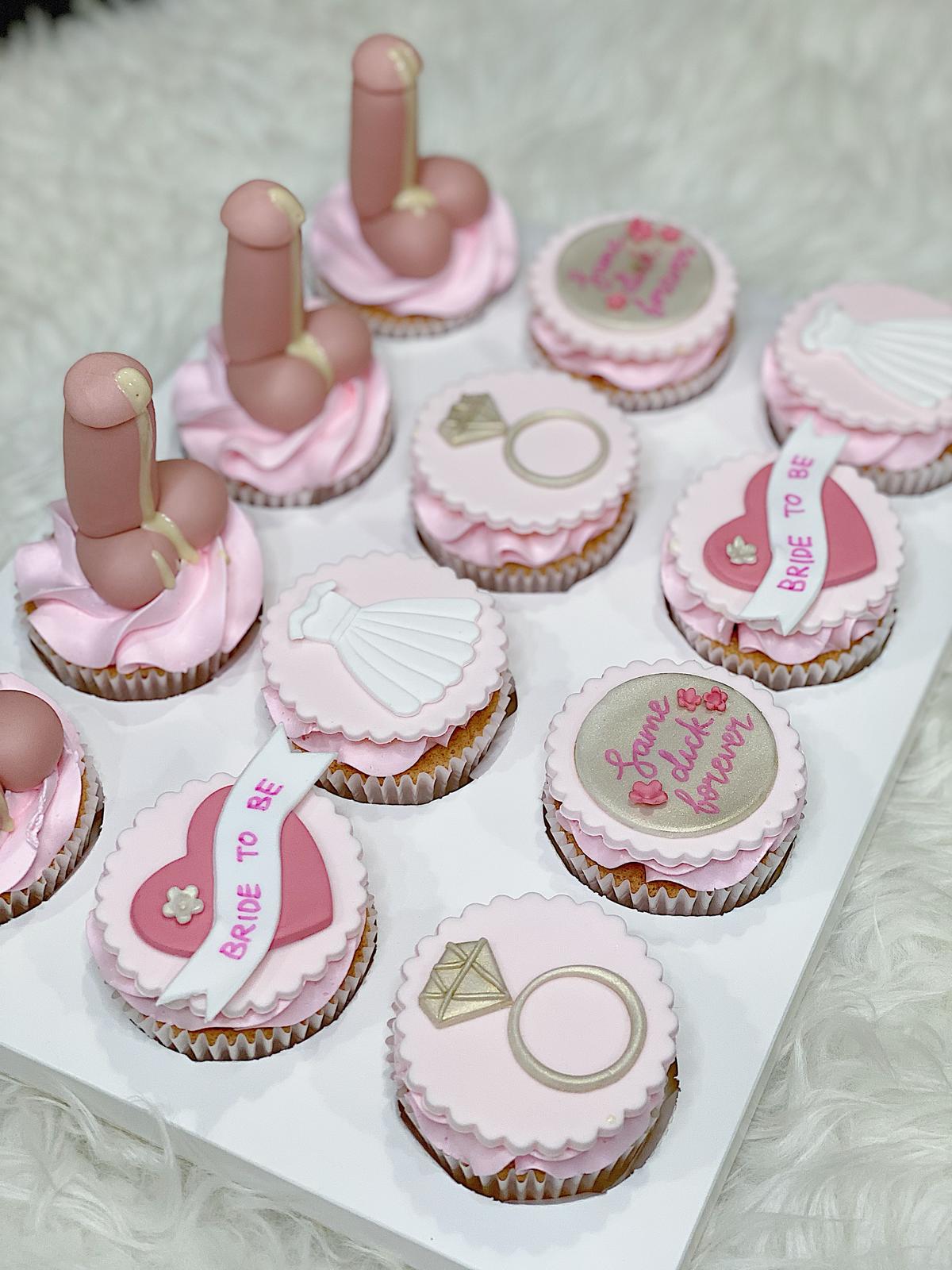 Same Dick Forever Cupcakes (Pink theme)
