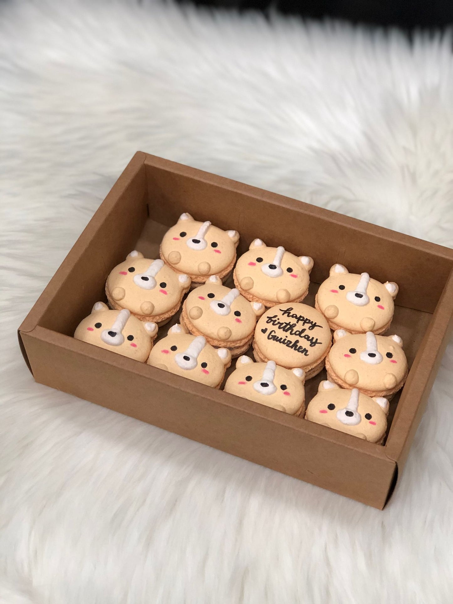 Corgi Macarons