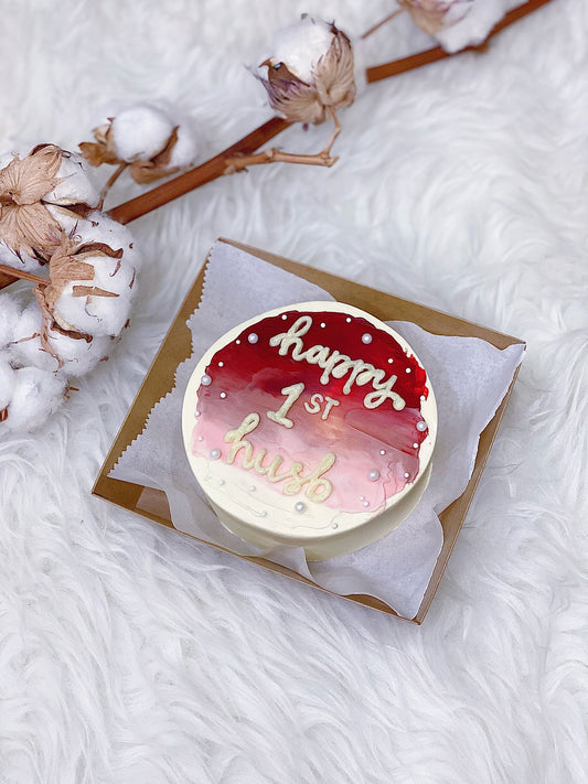 Ombre Bento Cake