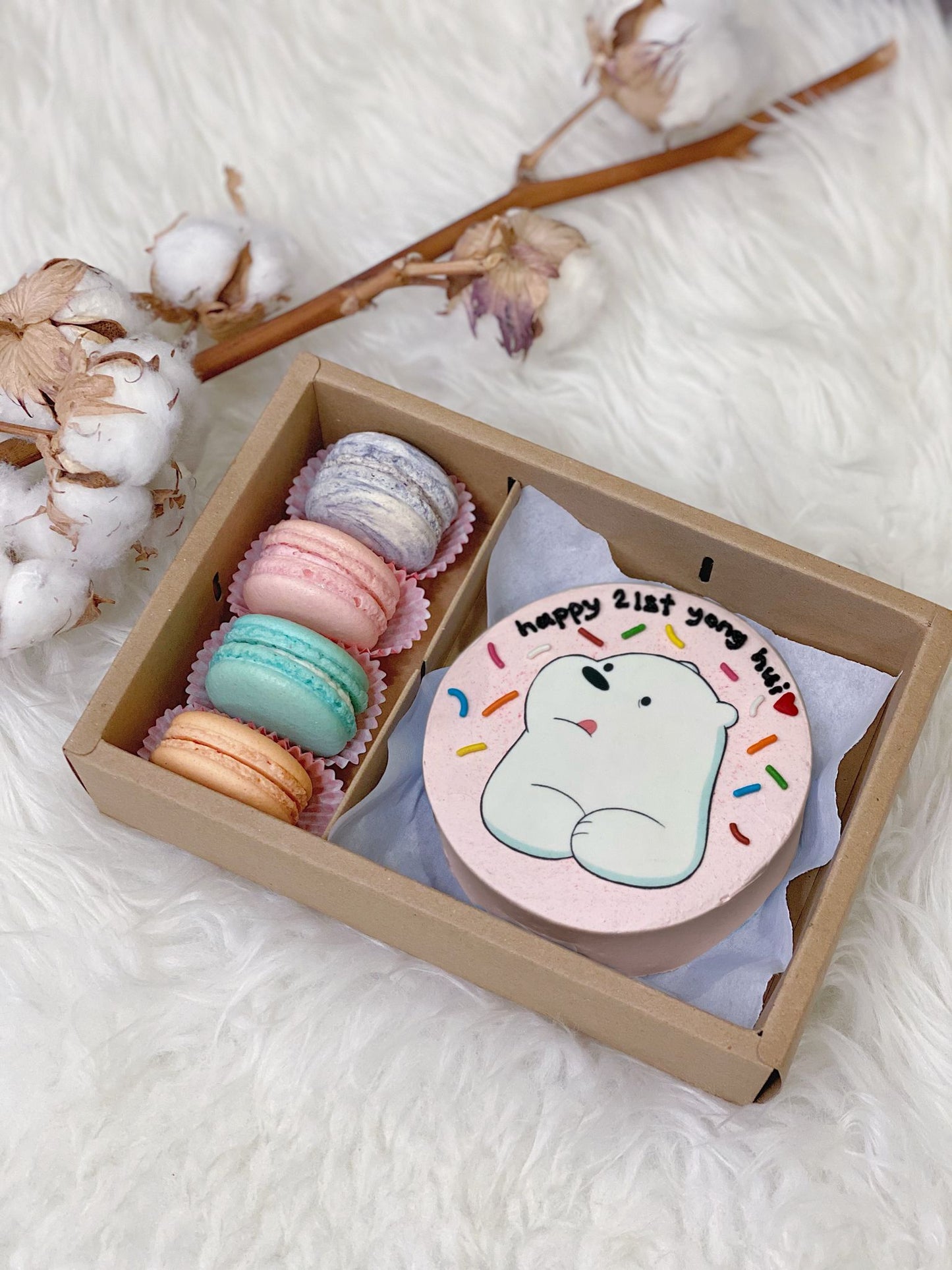 Ice Bear Bento Cake