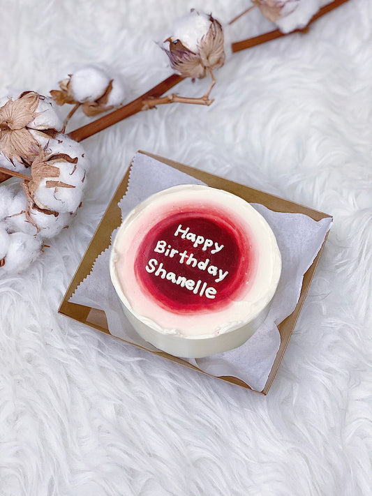 Duo Swirl Bento Cake