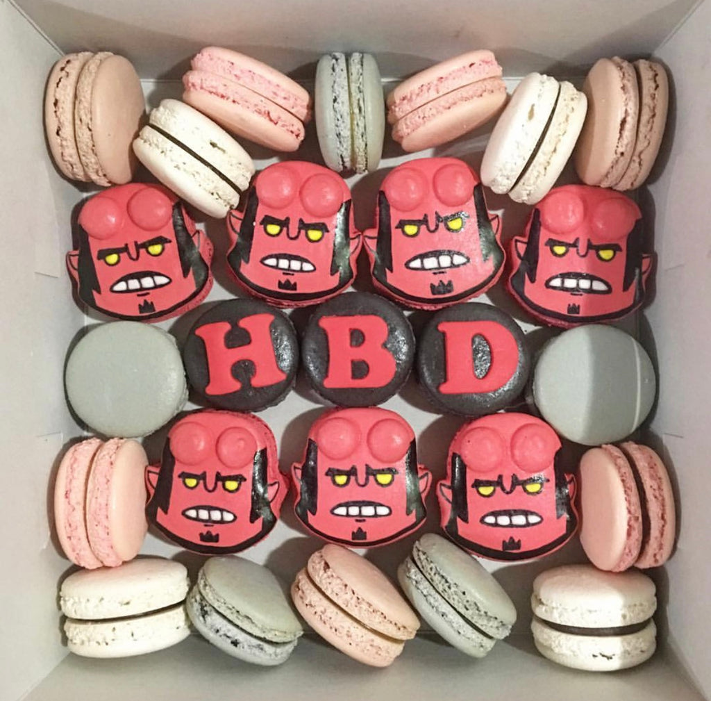 Super Hero Macarons