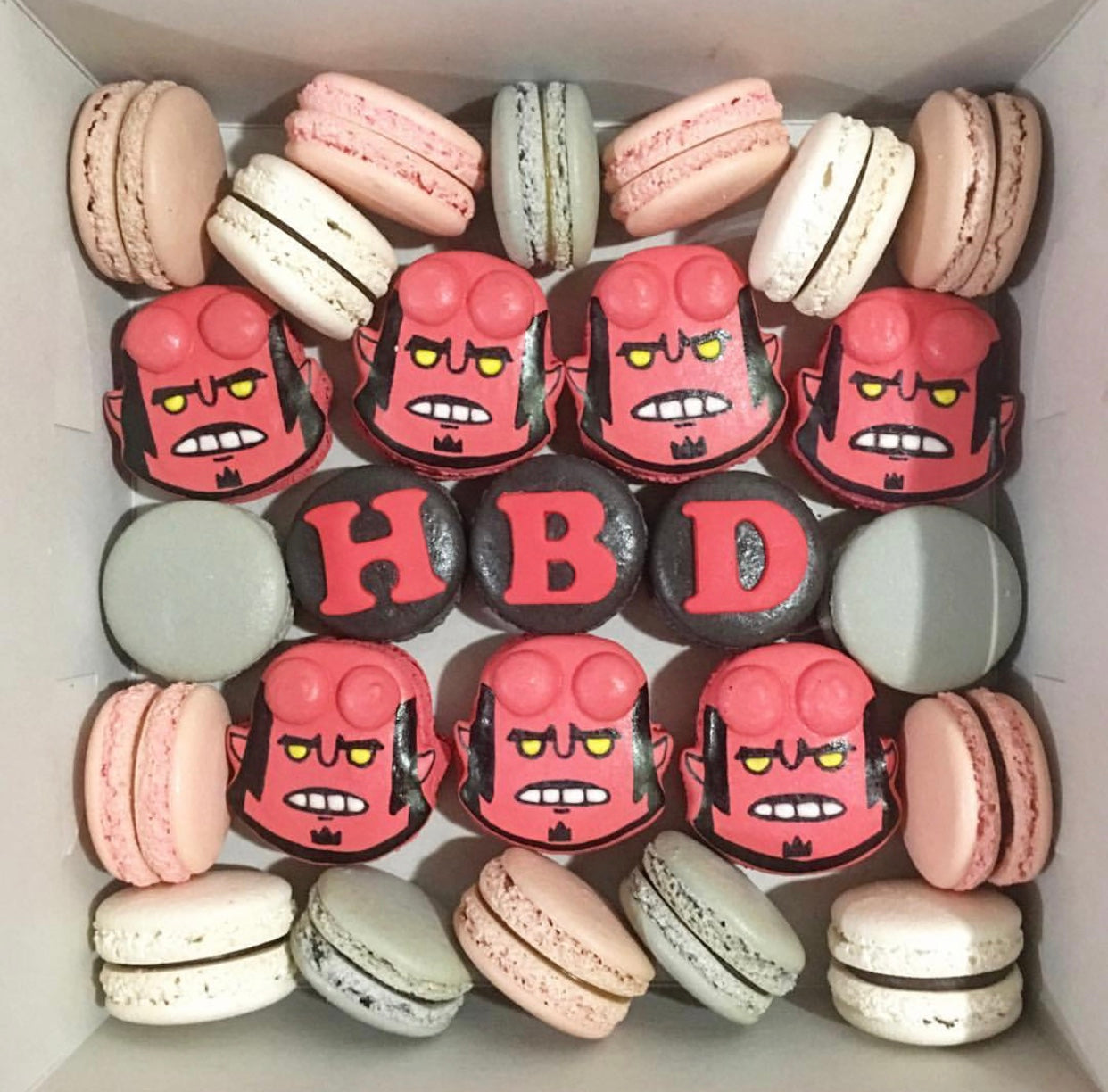 Super Hero Macarons