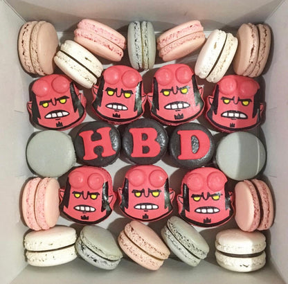 Super Hero Macarons