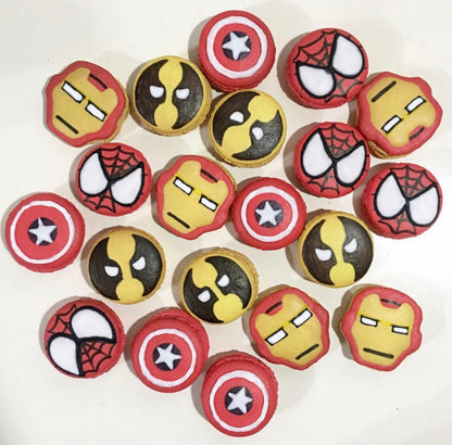 Super Hero Macarons