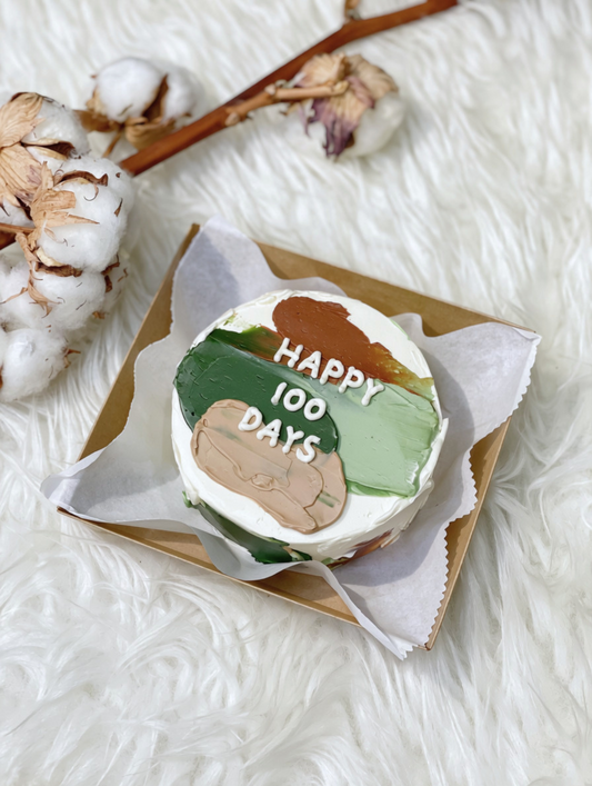 Camo Bento Cake