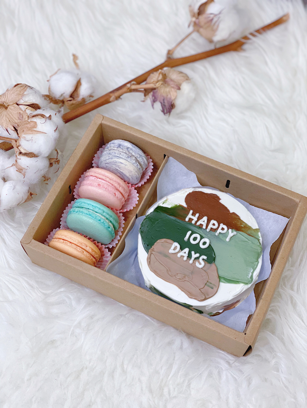 Camo Bento Cake