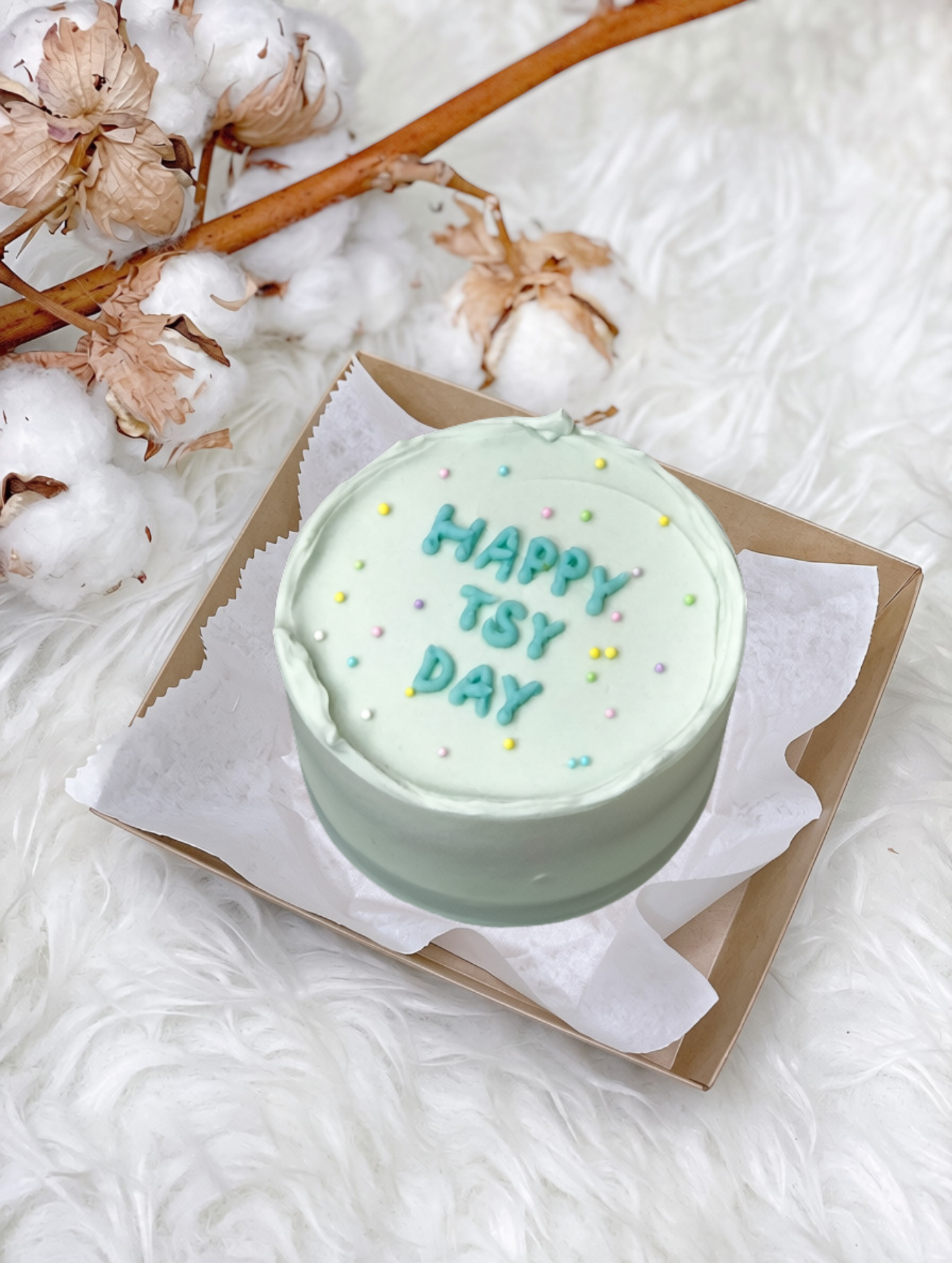 Poppy Bento Cake