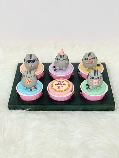 Pusheen Cupcakes