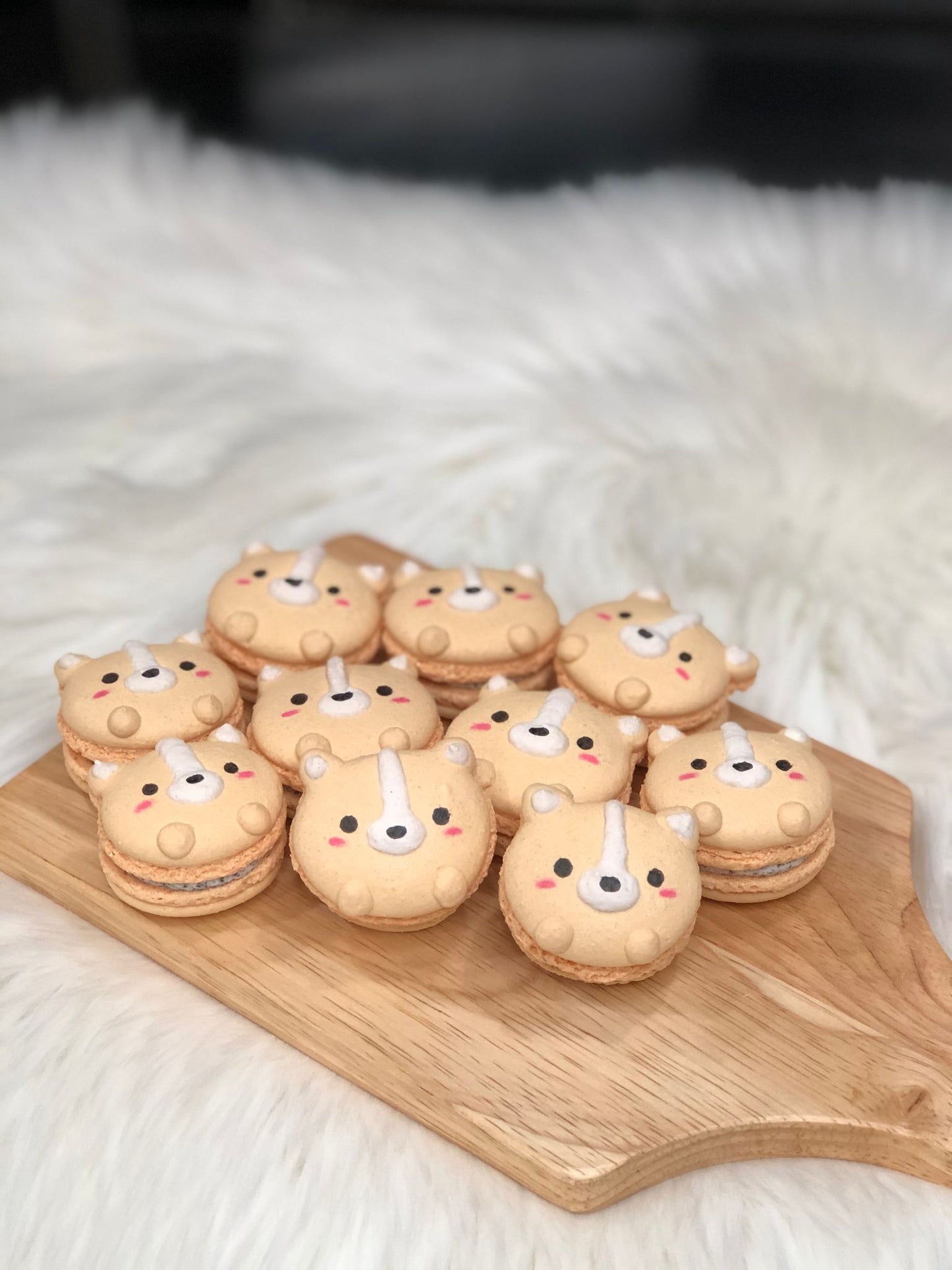 Corgi Macarons