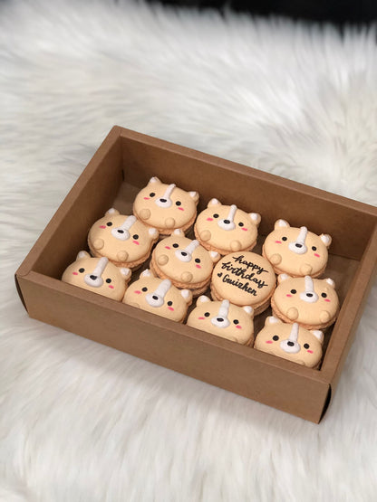 Corgi Macarons
