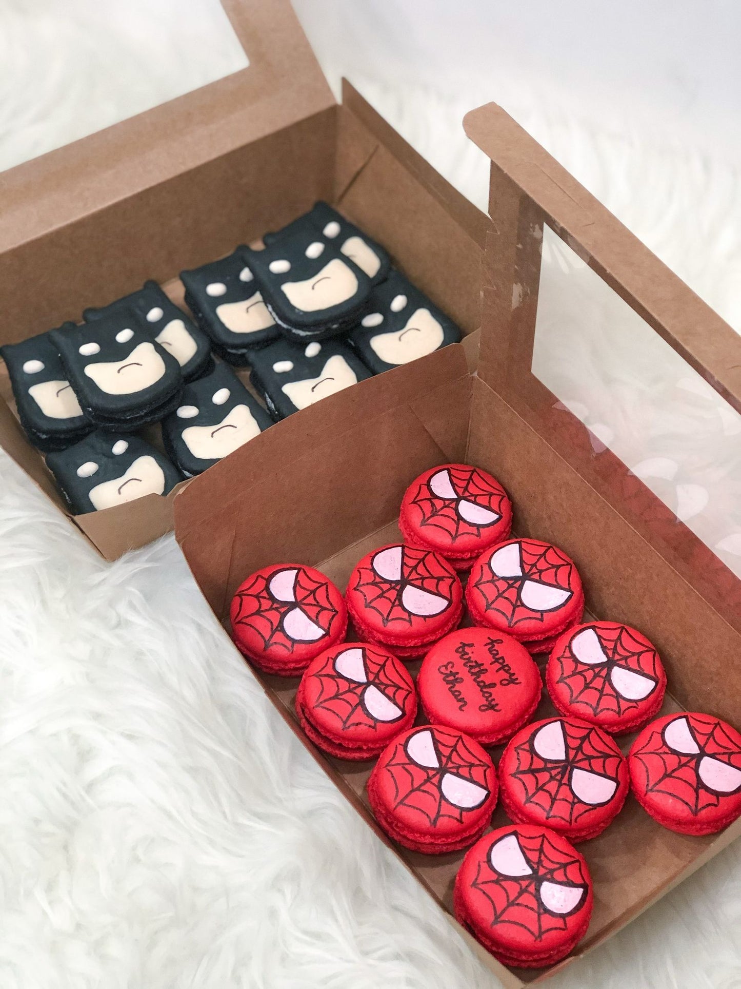 Super Hero Macarons
