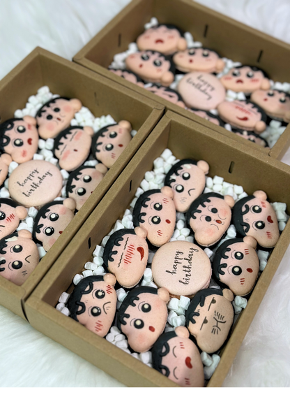 Crayon Shin Chan Macarons