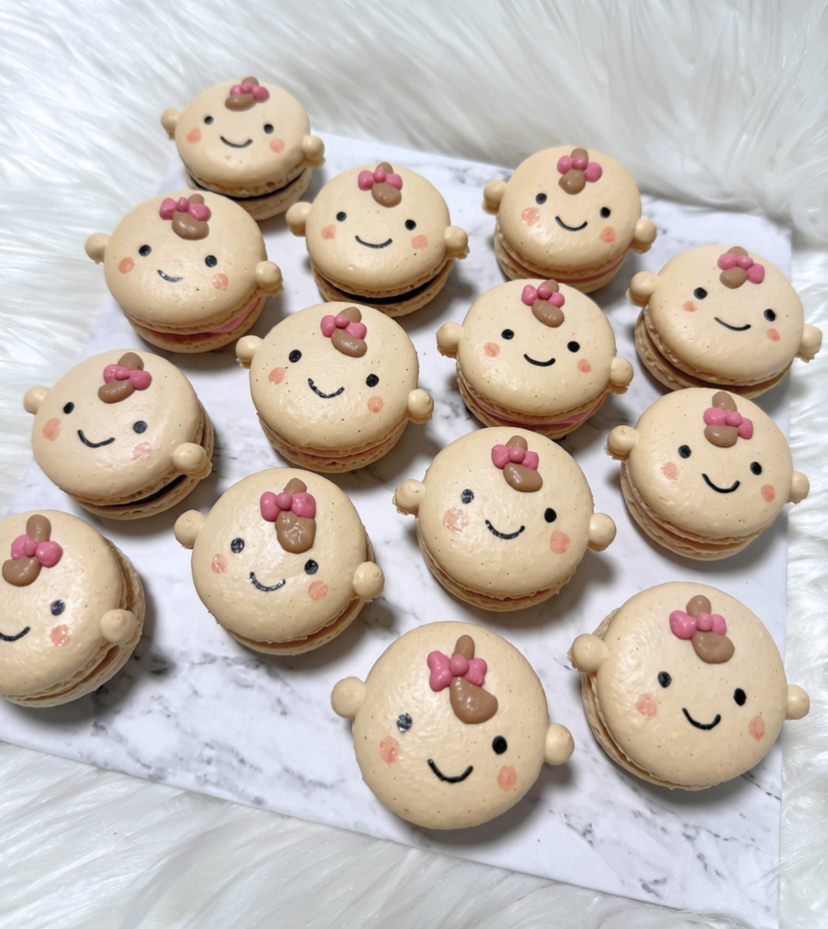 Baby Girl/ Boy Macarons