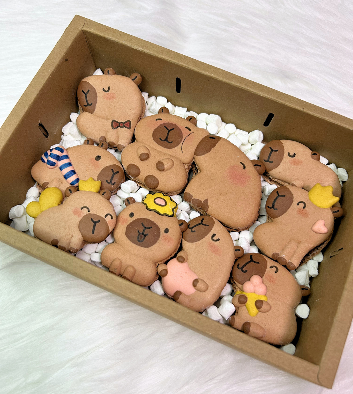 Capybara Macarons