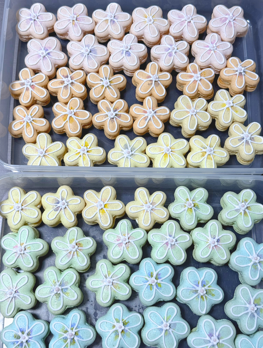 Flower Macarons