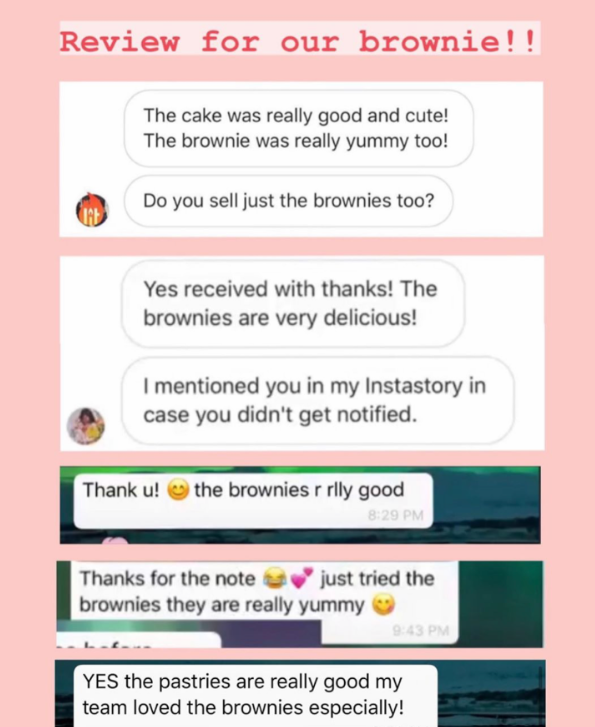 WhatsApp customer review