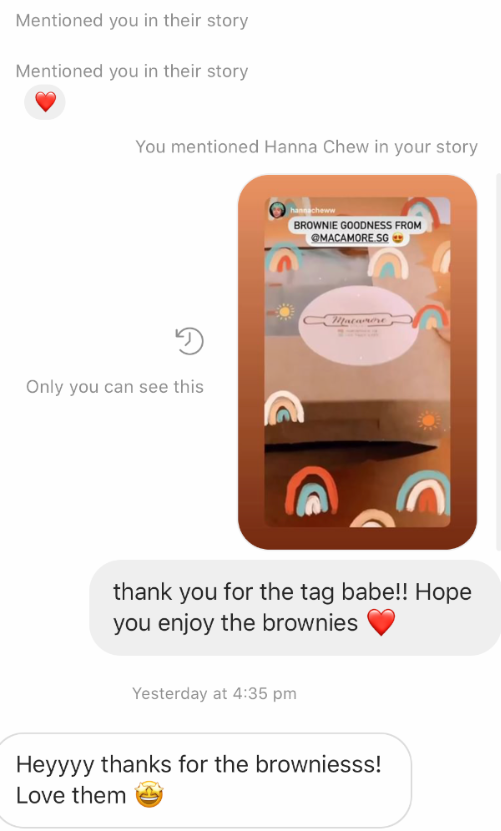 WhatsApp customer review