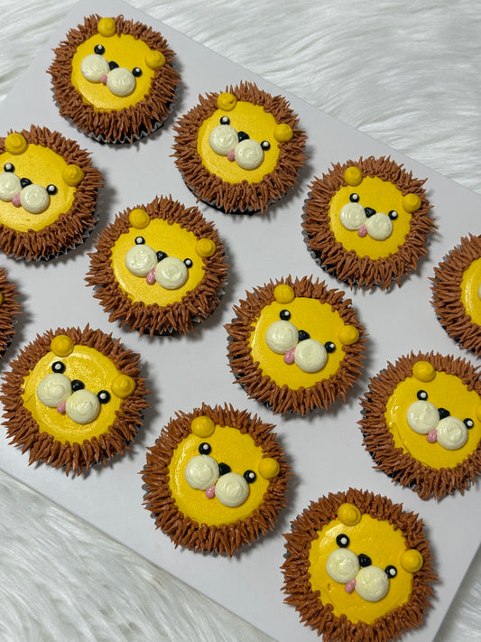 Lion Cupcakes