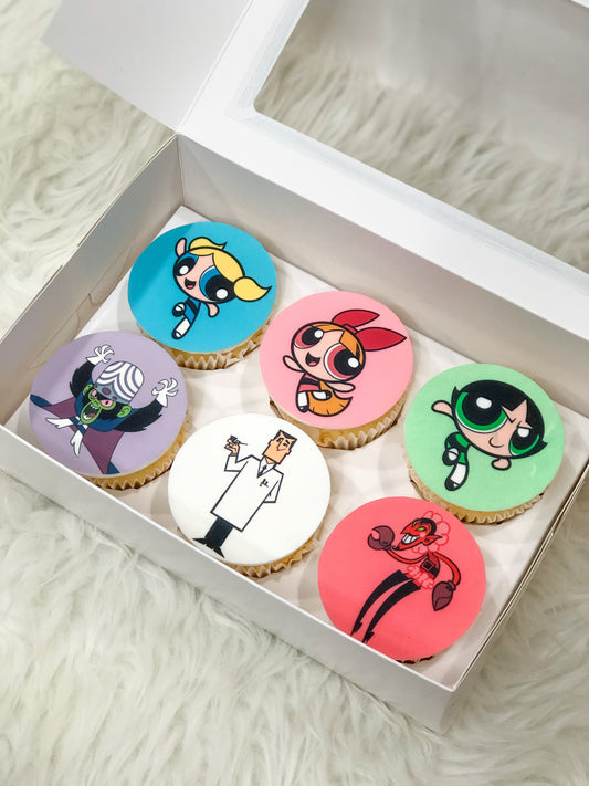 Powerpuff Girls Cupcakes
