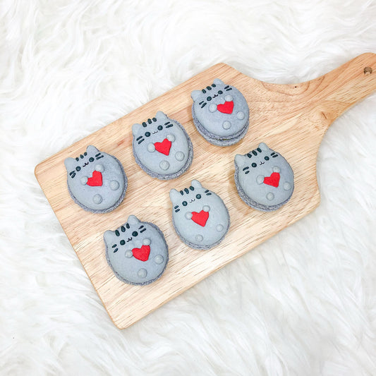 Pusheen Macarons