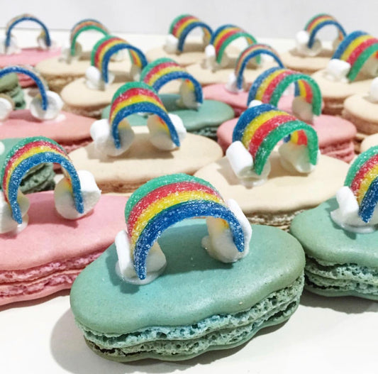 Over the Rainbow Macarons