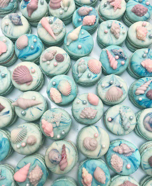 Seashell Macarons