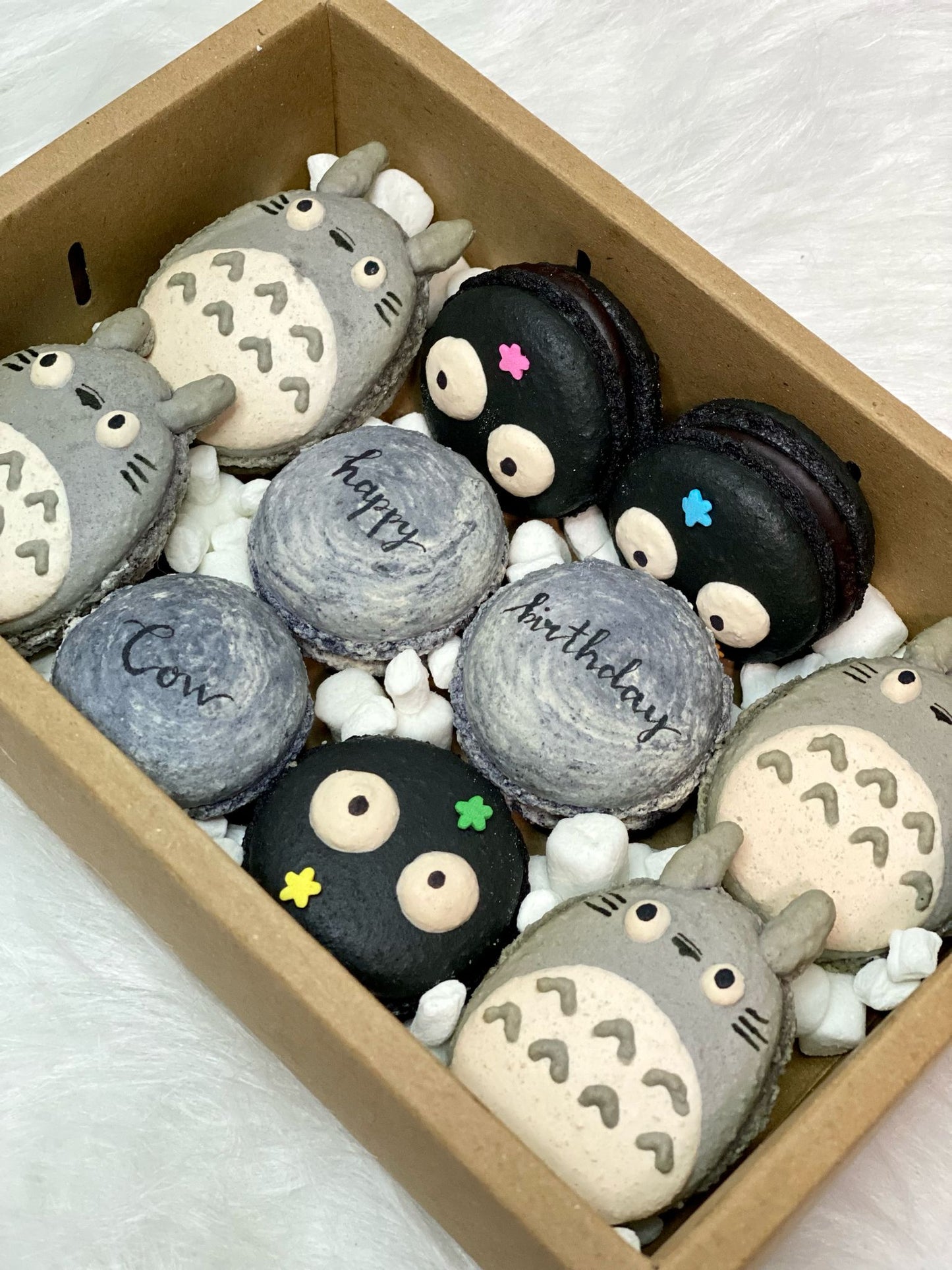 Totoro Macarons