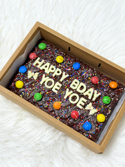 Fudgy Brownie Slab