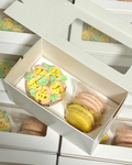 Floral Cupcake & Macarons Gift Set (Bundle of 12)